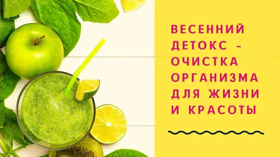 Весенний детокс: правила очищения организма